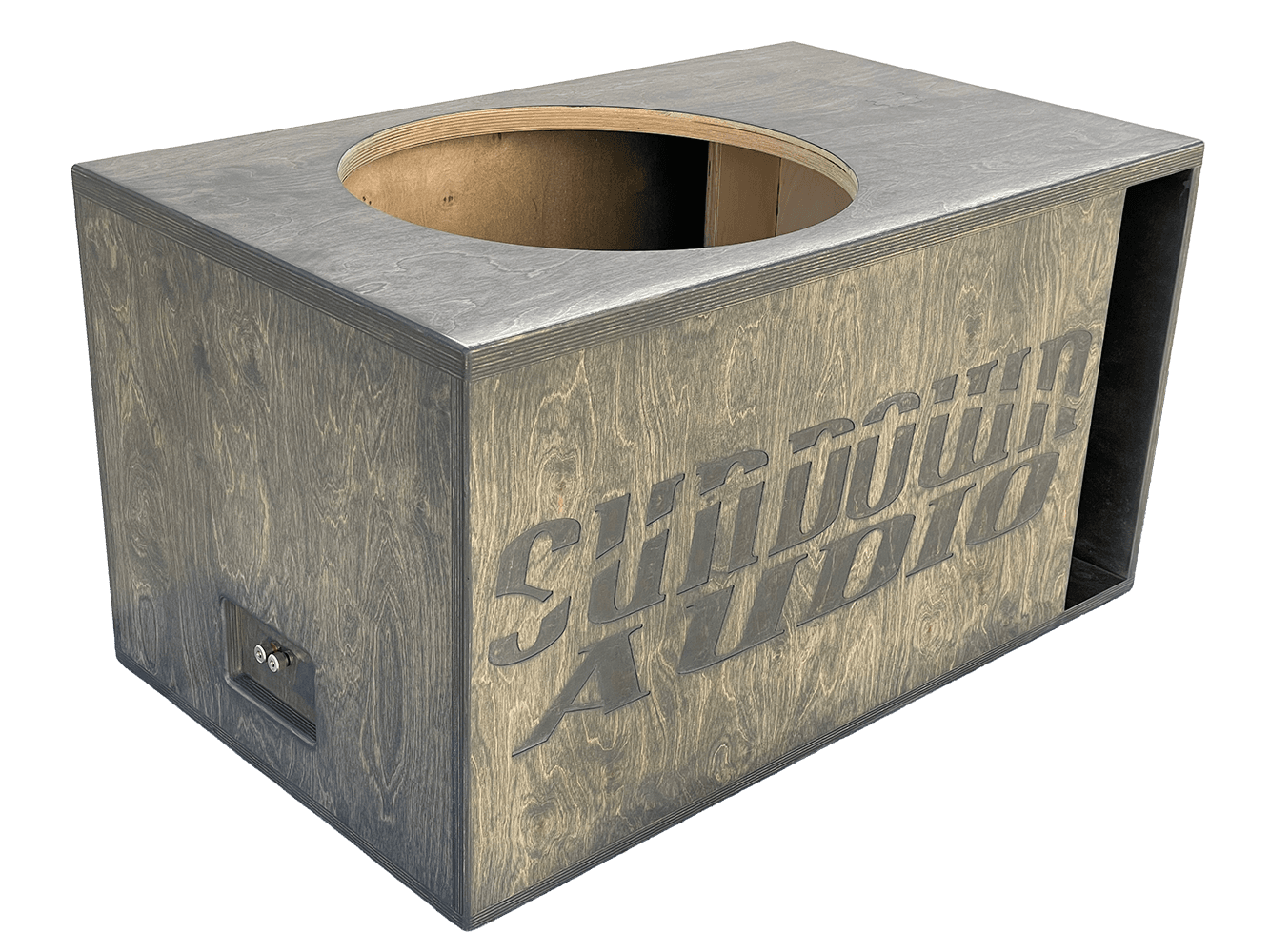 Baltic birch ported subwoofer enclosure by Basshead Supply