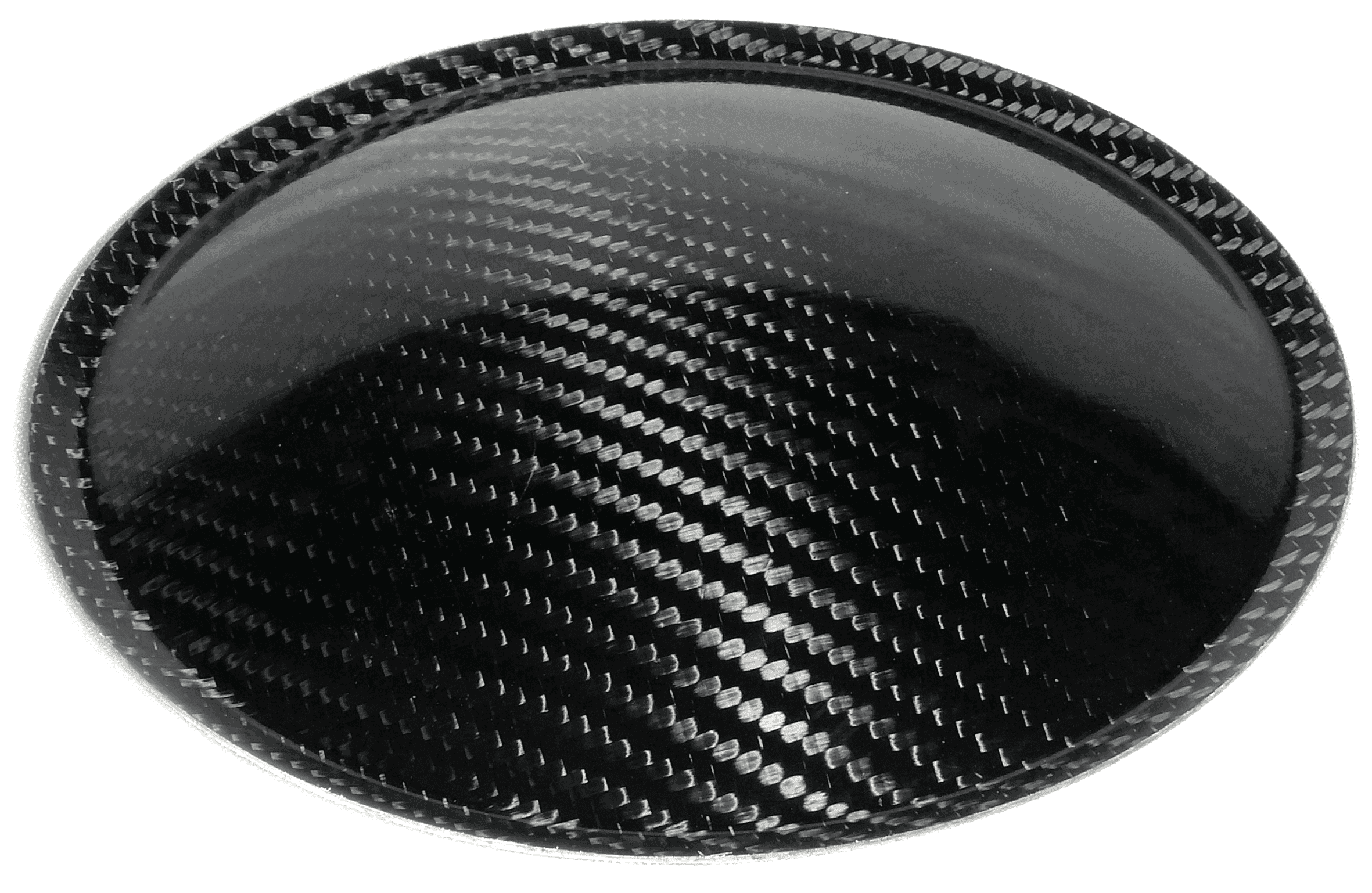 6.54" (166mm) Carbon Fiber Speaker Subwoofer Dust Cap