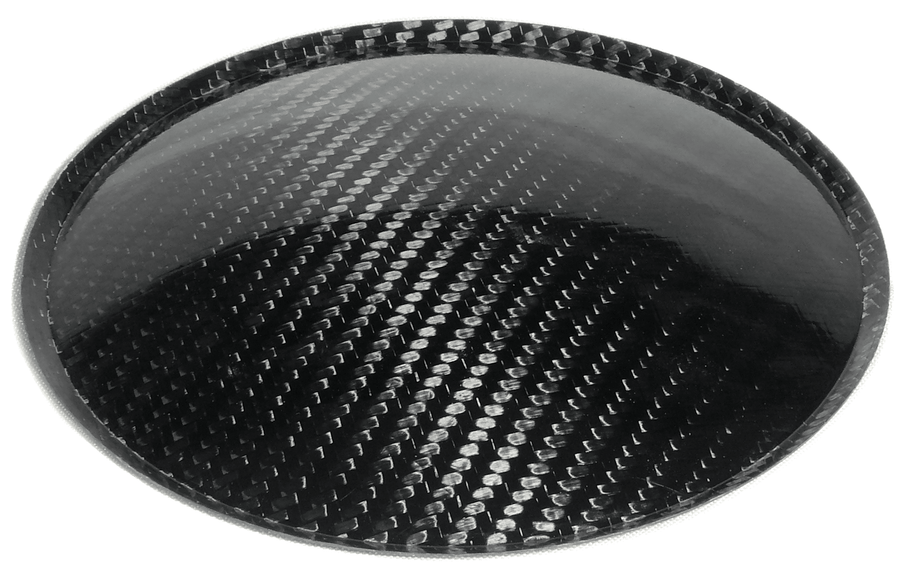 5.9" (150mm) Carbon Fiber Speaker Subwoofer Dust Cap image 0