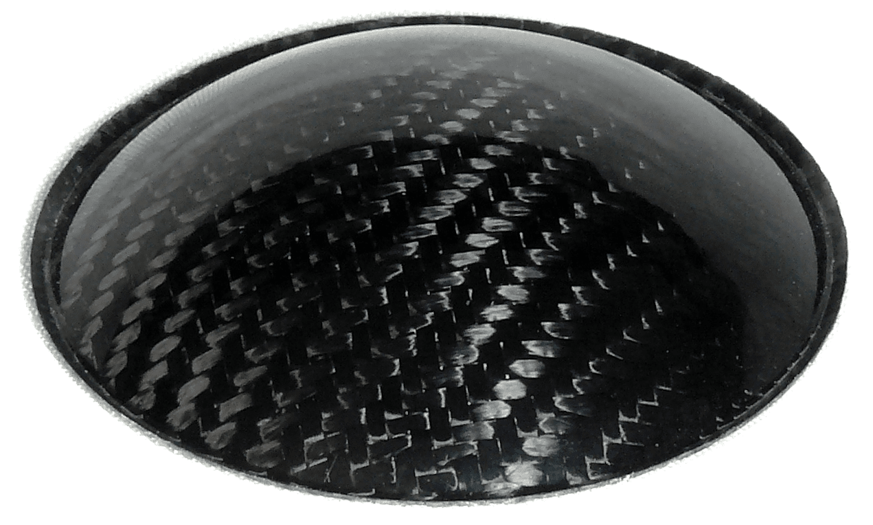 3.15" (80mm) Carbon Fiber Speaker Subwoofer Dust Cap image 0
