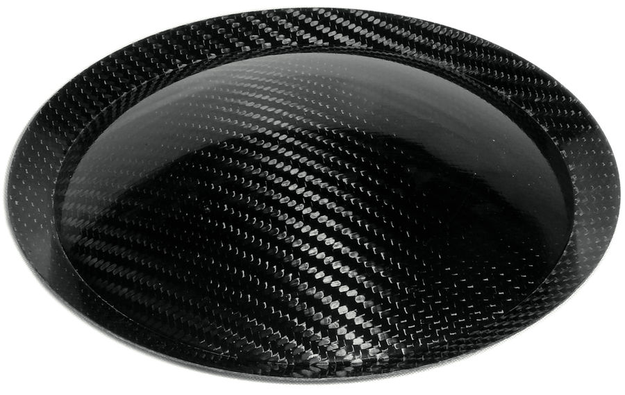 7.67" (195mm) Carbon Fiber Speaker Subwoofer Dust Cap image 0
