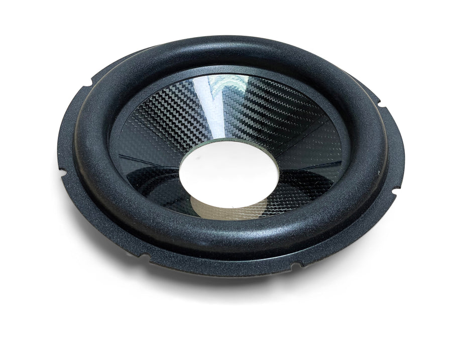 10″ Carbon Fiber Subwoofer Cone - Big Roll - 3″ Opening image 0