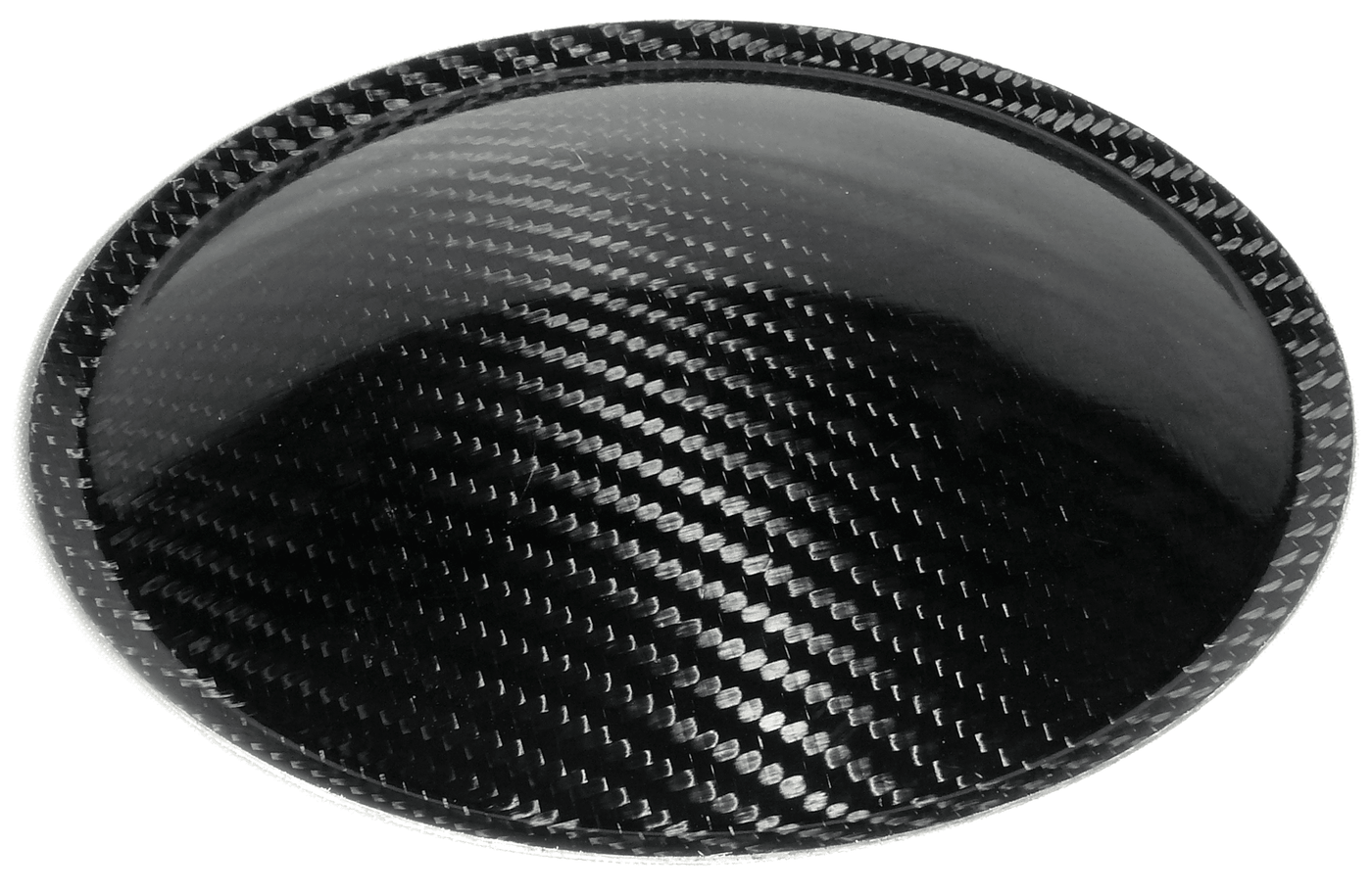 6.54" (166mm) Carbon Fiber Speaker Subwoofer Dust Cap image 0