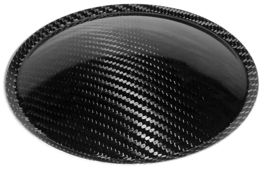 6.54" (166mm) Carbon Fiber Speaker Subwoofer Dust Cap image 0