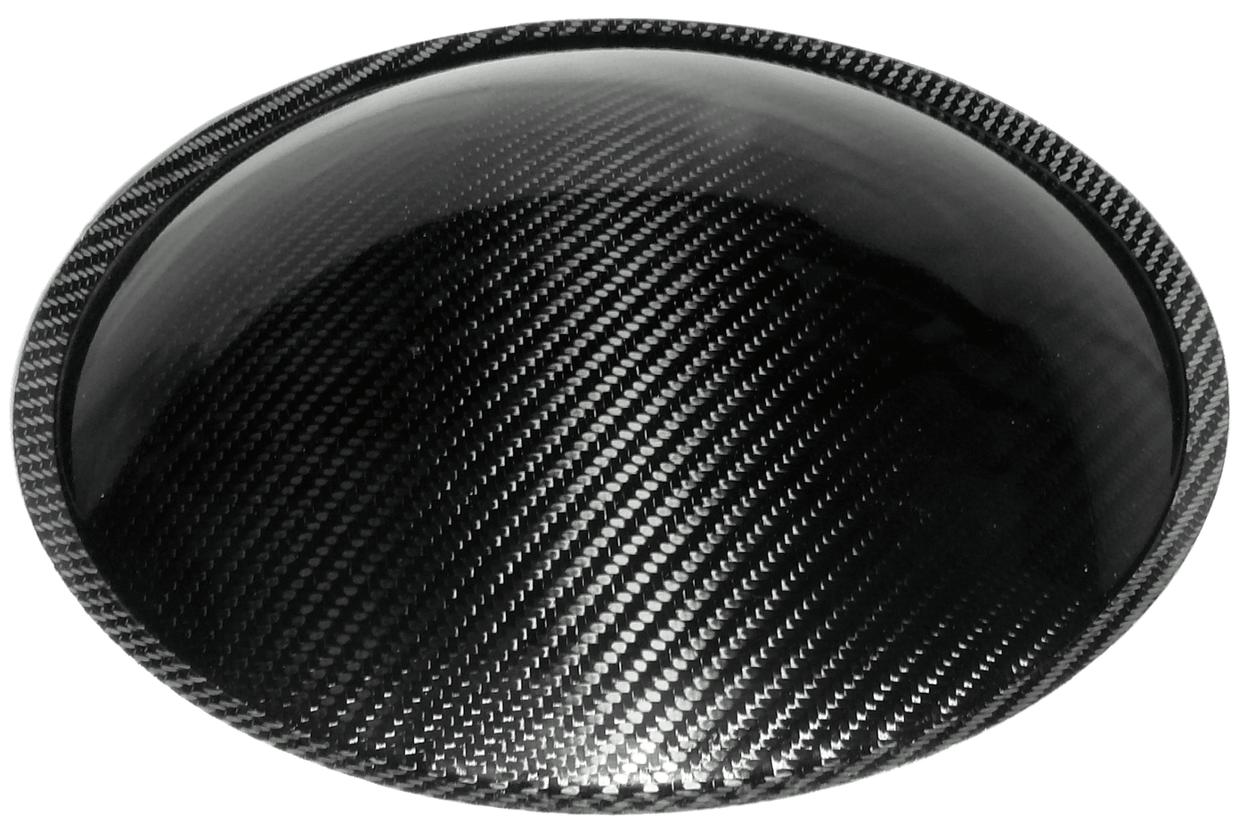 11.81" (300mm) Carbon Fiber Speaker Subwoofer Dust Cap image 0