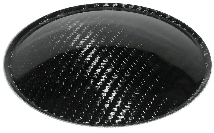 5.12" (130mm) Carbon Fiber Speaker Subwoofer Dust Cap image 0