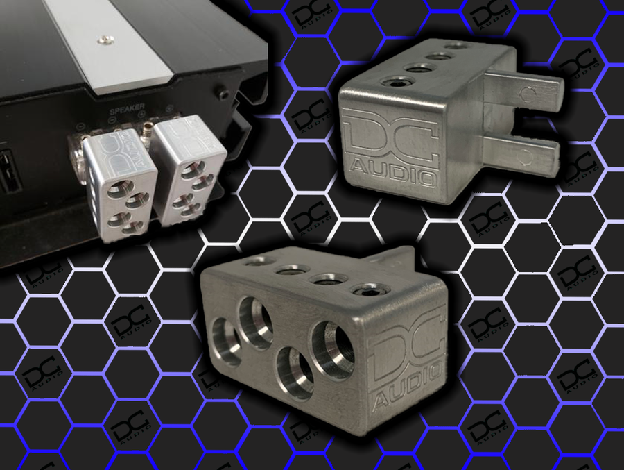 Q8AWG-OUT-AMP Quad Speaker Adapter