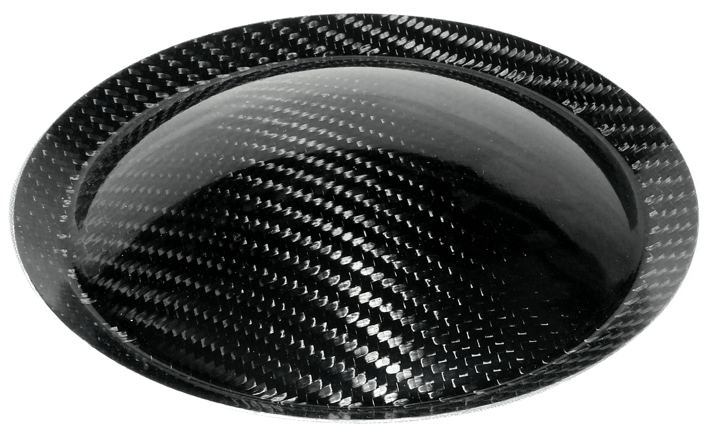 6.5" (165mm) Carbon Fiber Speaker Subwoofer Dust Cap image 0