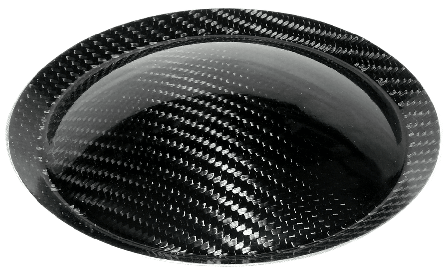 6.5" (165mm) Carbon Fiber Speaker Subwoofer Dust Cap image 0