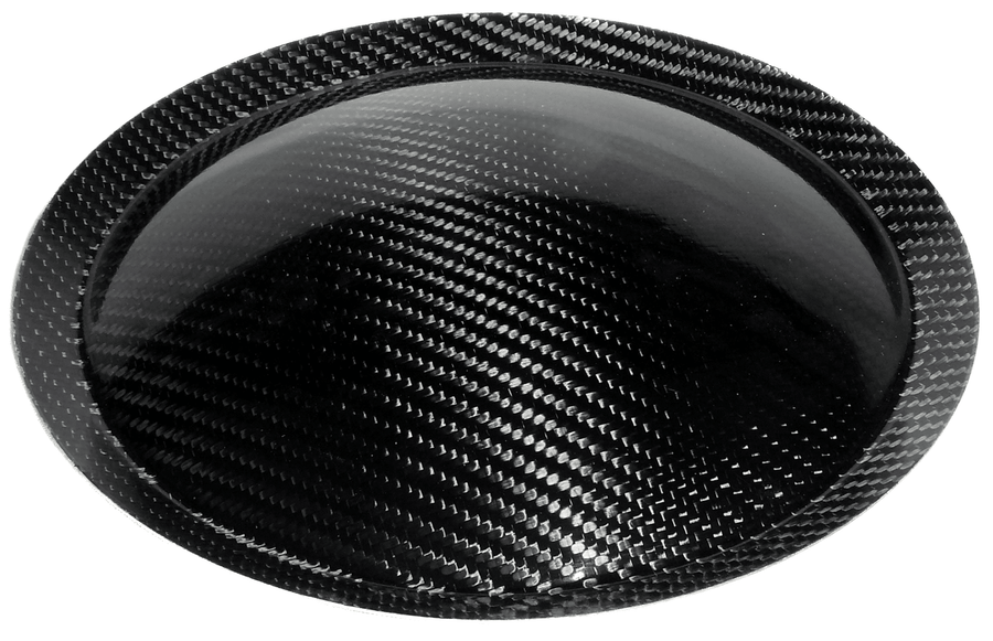 9.0" (230mm) Carbon Fiber Speaker Subwoofer Dust Cap image 0