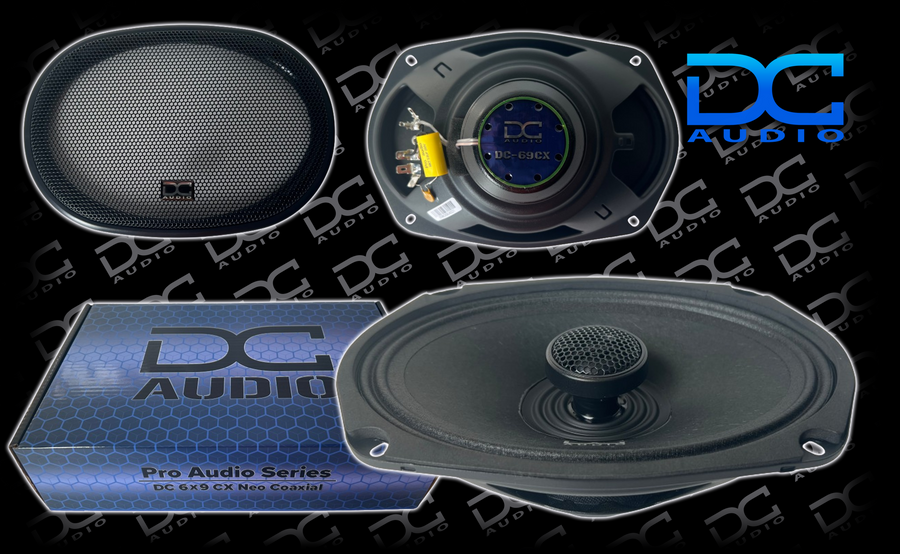 DC Audio 6x9" Coaxial Speakers DC-6x9CX