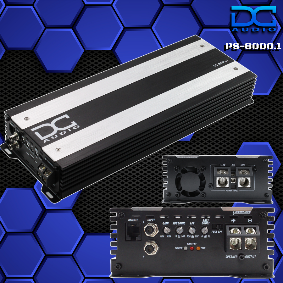 PS8000x1 - Mini Full Range Mono Block Amplifier