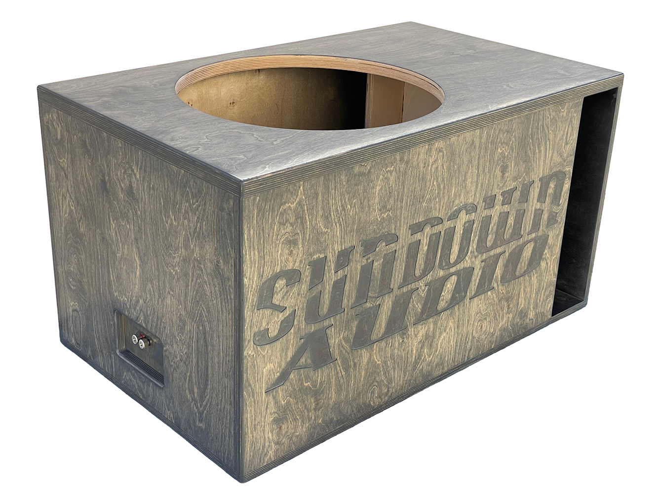 Premium ported subwoofer enclosure by Basshead Supply