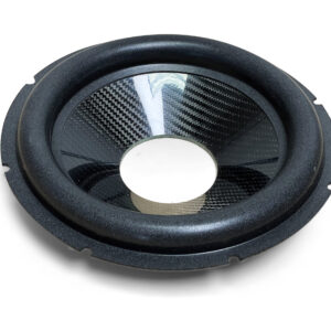 10″ Carbon Fiber Subwoofer Cone - Big Roll - 3″ Opening